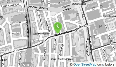 Bekijk kaart van Kas Hovelings in Rotterdam