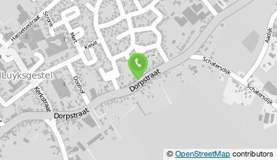 Bekijk kaart van Kinderdagverblijf Kiekeboe in Luyksgestel