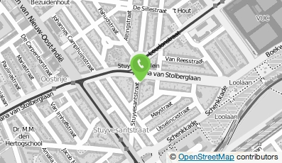 Bekijk kaart van Wasserette 'Stuyvesantplein' in Den Haag