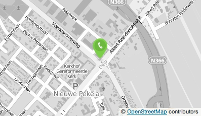 Bekijk kaart van Becker Verzekering. & Hypotheken B.V. in Nieuwe Pekela