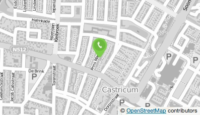 Bekijk kaart van D&D Horloges in Castricum