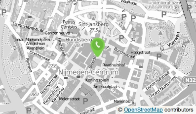 Bekijk kaart van Caupona Sporthoreca in Nijmegen