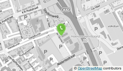 Bekijk kaart van Autocentrum van der Veen in Heerenveen