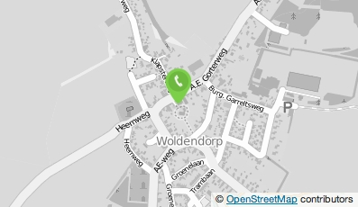 Bekijk kaart van Coöperatie Dörpswinkel Woldendorp e.o. UA in Woldendorp