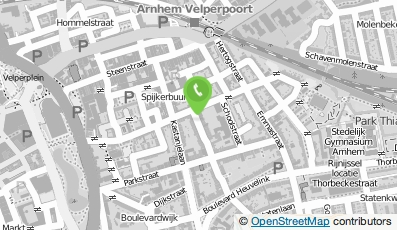 Bekijk kaart van Nueva Commercie in Arnhem
