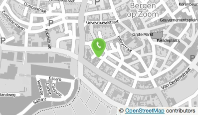 Bekijk kaart van Ben Faber Security in Bergen op Zoom