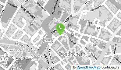 Bekijk kaart van Eetcafé 't Stads Bastéon Doetinchem in Doetinchem