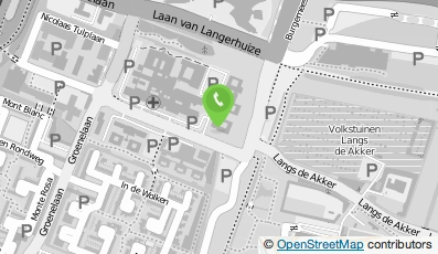 Bekijk kaart van Sinai Centrum in Amstelveen