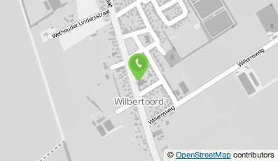 Bekijk kaart van Basisschool De Klimop in Wilbertoord