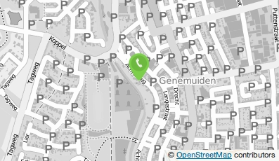 Bekijk kaart van Stoffeerbedrijf Naberman in Genemuiden