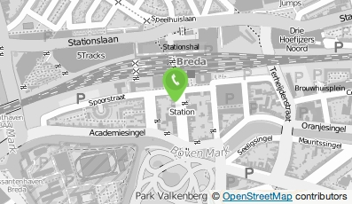 Bekijk kaart van L. van Erp in Breda