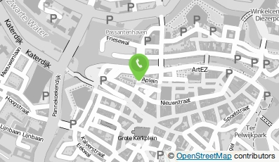 Bekijk kaart van B&B in de Steenstraat in Zwolle
