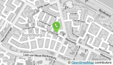 Bekijk kaart van Breukel Slaapcomfort in Rozenburg (Zuid-Holland)