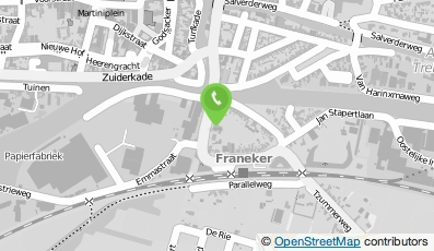 Bekijk kaart van Dvtc in Franeker