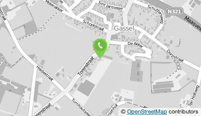 Bekijk kaart van Sit Stand For Business in Gassel