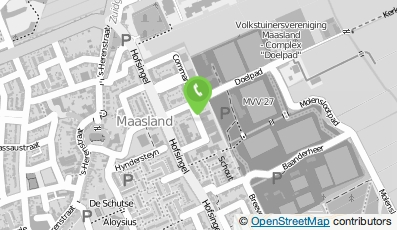Bekijk kaart van Greep & Van der Burgh Bouw & Vastgoedzorg in Maassluis