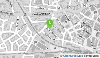 Bekijk kaart van bezorgaanvraag.nl in Hengelo (Overijssel)