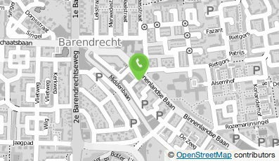 Bekijk kaart van Bakkerij Pot in Barendrecht