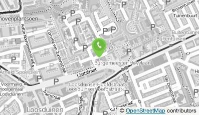 Bekijk kaart van Woonzorg centrum Loosduinse Hof in Den Haag