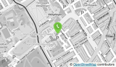 Bekijk kaart van Woonzorg centrum Vredenburch in Rijswijk (Zuid-Holland)