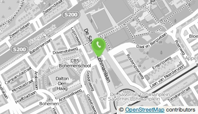 Bekijk kaart van Woonzorg centrum Duinhage in Den Haag