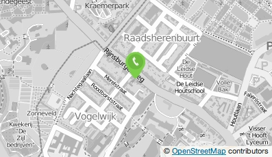 Bekijk kaart van Kinderdagverblijf Pimmetje in Leiden