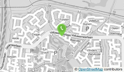 Bekijk kaart van Dúo Leiden in Den Haag