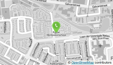 Bekijk kaart van Dreamzzz Montessori Kinderopvang Ede Oudpark in Ede