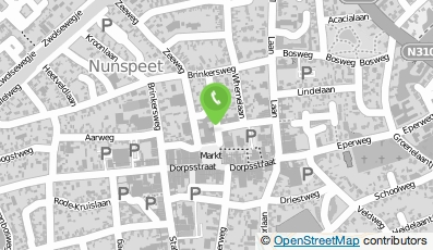 Bekijk kaart van Fluitekruid in Nunspeet
