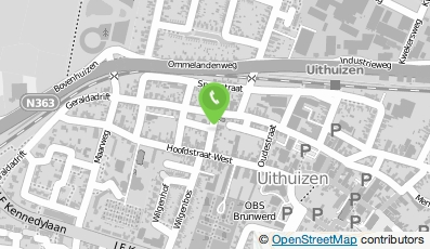 Bekijk kaart van patrick doff dienstverlening in Uithuizen