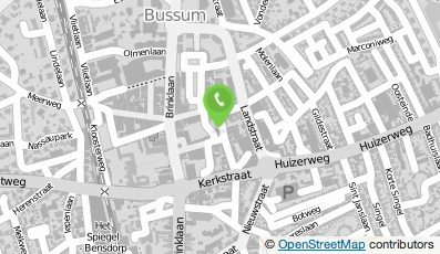 Bekijk kaart van De Klokkenmakers in Bussum