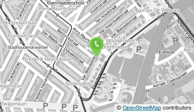 Bekijk kaart van Tandartspraktijk van Bleiswijkstraat B.V. in Den Haag