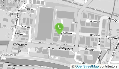 Bekijk kaart van H & F Schildersbedrijf B.V. in Veenendaal