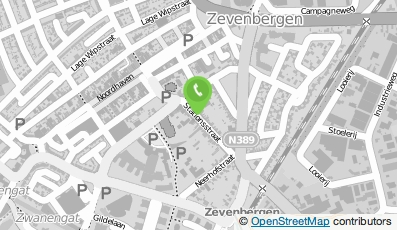 Bekijk kaart van DoorNoord in Zevenbergen