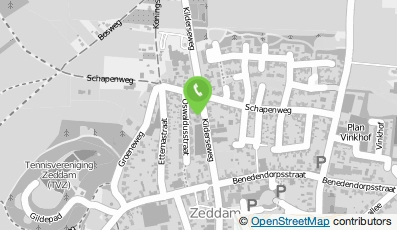 Bekijk kaart van Schreur Zonweringen in Zeddam
