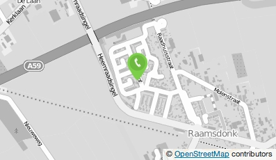 Bekijk kaart van Ovdp dienstverlening in Raamsdonk