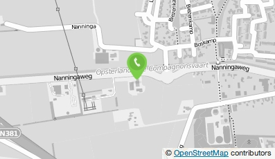 Bekijk kaart van Handelsonderneming. chris.struijk in Oosterwolde (Friesland)