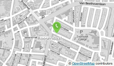 Bekijk kaart van gzandbergen in Roosendaal