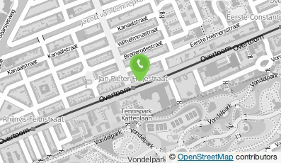 Bekijk kaart van Snackbar Greazy in Amsterdam
