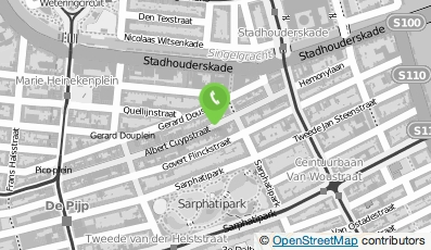Bekijk kaart van Ecosplash clean & green in Amsterdam