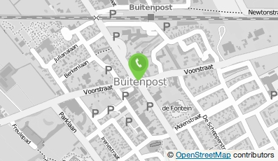 Bekijk kaart van Marskramer Buist in Buitenpost