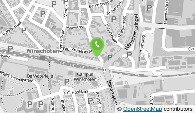 Bekijk kaart van Gosselaar & van Dijk Advocaten in Winschoten