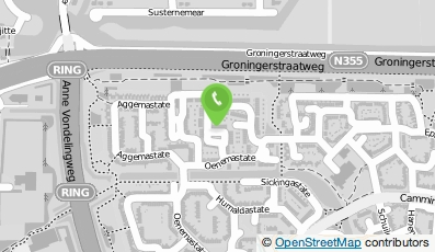 Bekijk kaart van Autorijschool Vijay h.o.d.n. Easy2Drive Verk.opl. Nrd-Ned. in Leeuwarden