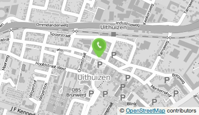 Bekijk kaart van Bibliotheek Uithuizen in Uithuizen