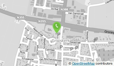 Bekijk kaart van Bibliotheek Grijpskerk in Grijpskerk
