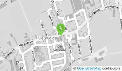 Bekijk kaart van Bibliotheek Nieuwolda in Nieuwolda