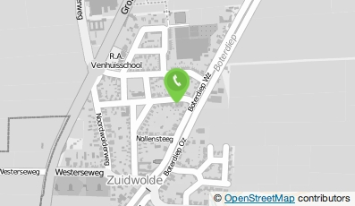 Bekijk kaart van Autorijschool Leo Prins in Zuidwolde (Groningen)