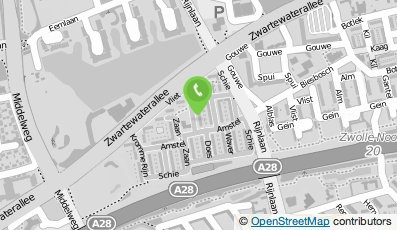 Bekijk kaart van Shiatsu Praktijk Ruitenberg in Zwolle