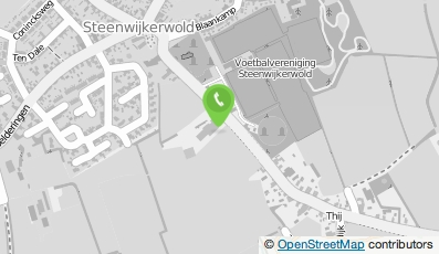 Bekijk kaart van De Toevlucht in Steenwijkerwold