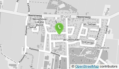 Bekijk kaart van H. Veerman t.h.o.d.n. De Klussenier in Ijhorst